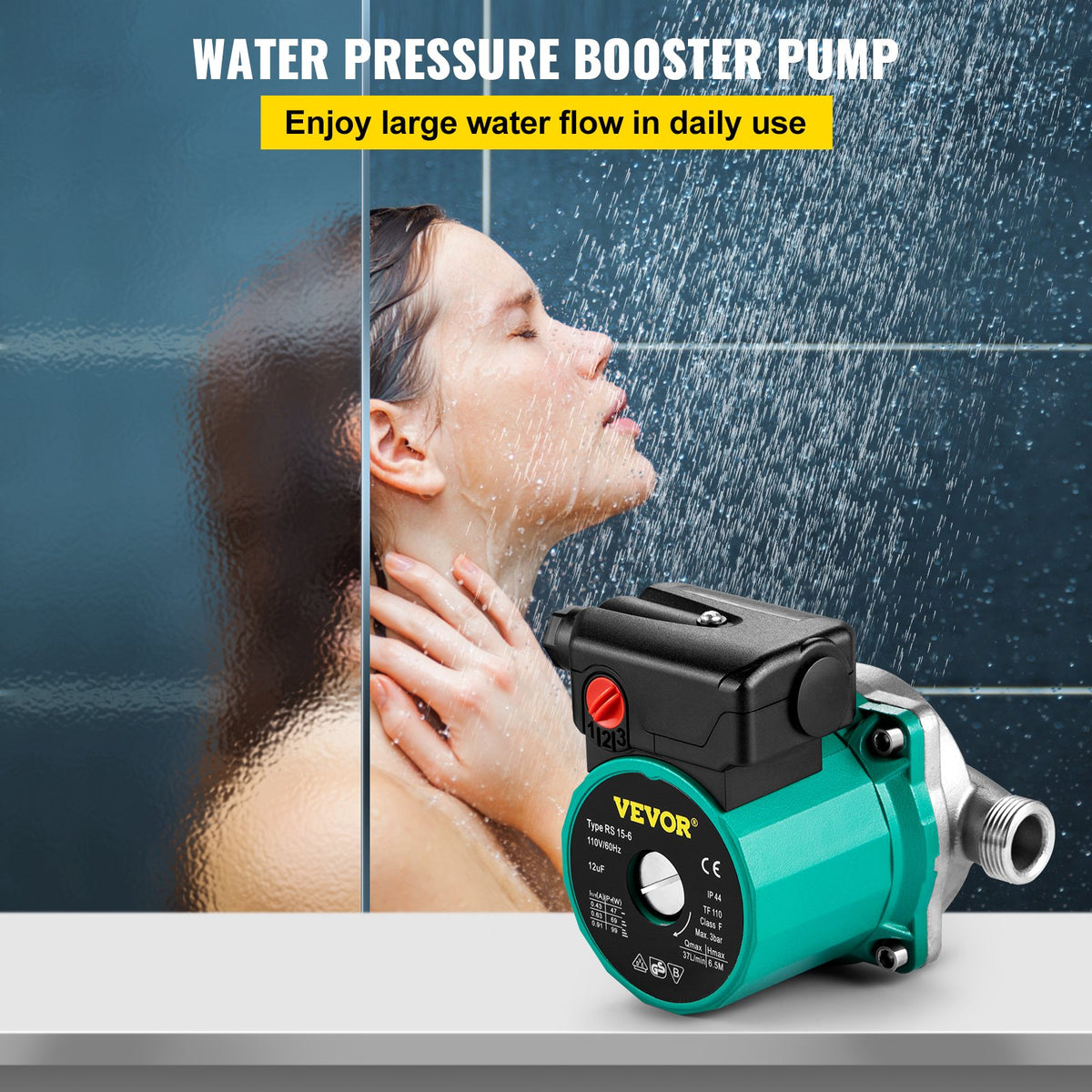 Pompe de recyclage de l'eau