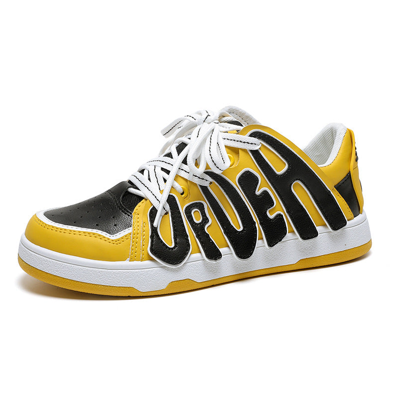 Hommes et femmes Bas-top lettre Niche chaussures de conseil