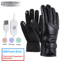 Gants Power Bank avec chauffage USB coupe-vent Et résistant au froid
