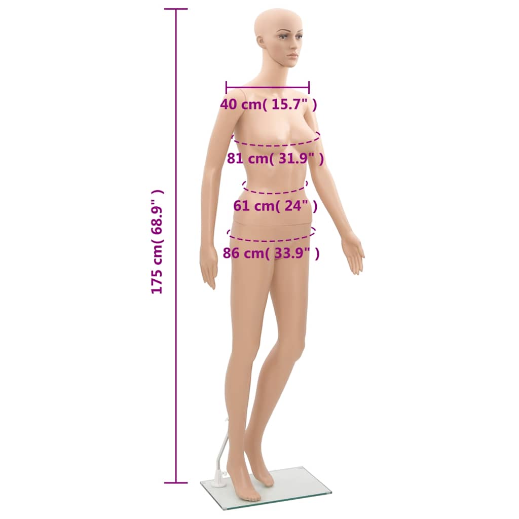 Mannequin femelle Un mannequin masculin A