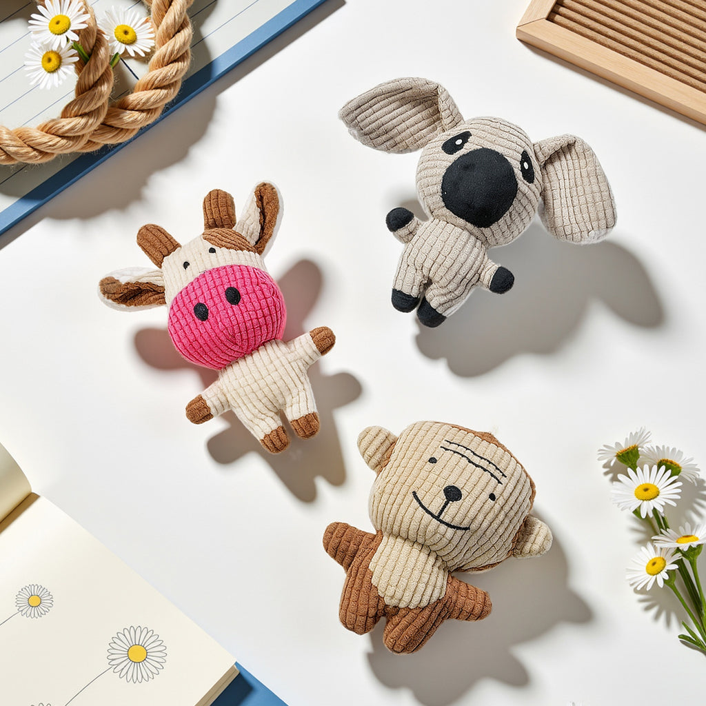 Jouet en peluche pour animaux de compagnie avec son