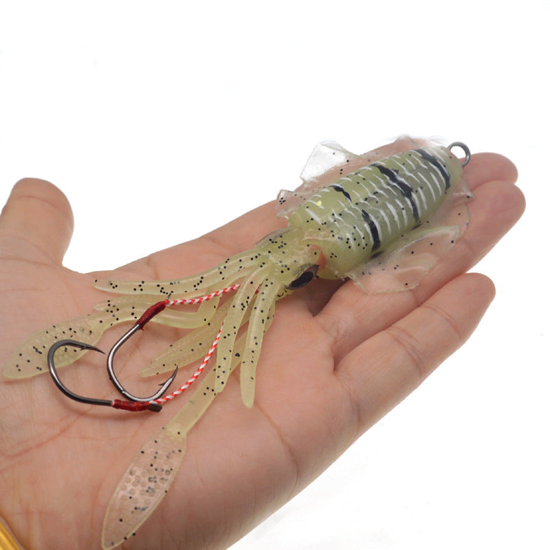 Souple avec le plomb Lumineux Bait Road Sous-faux Équipement de pêche à l'appât