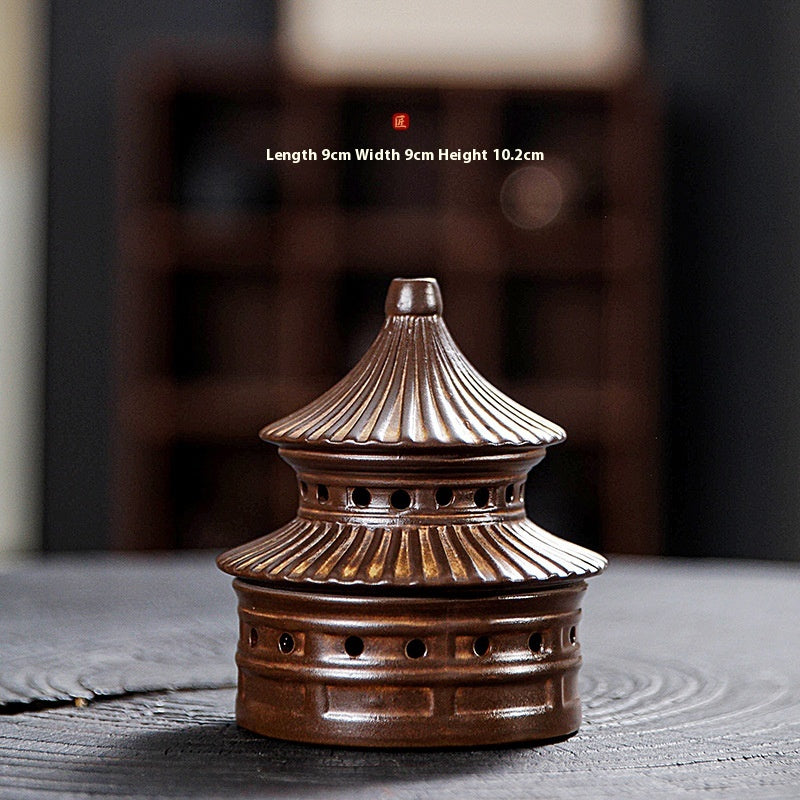 Zen Retro Encens céramique brûleur d'encens brûleur