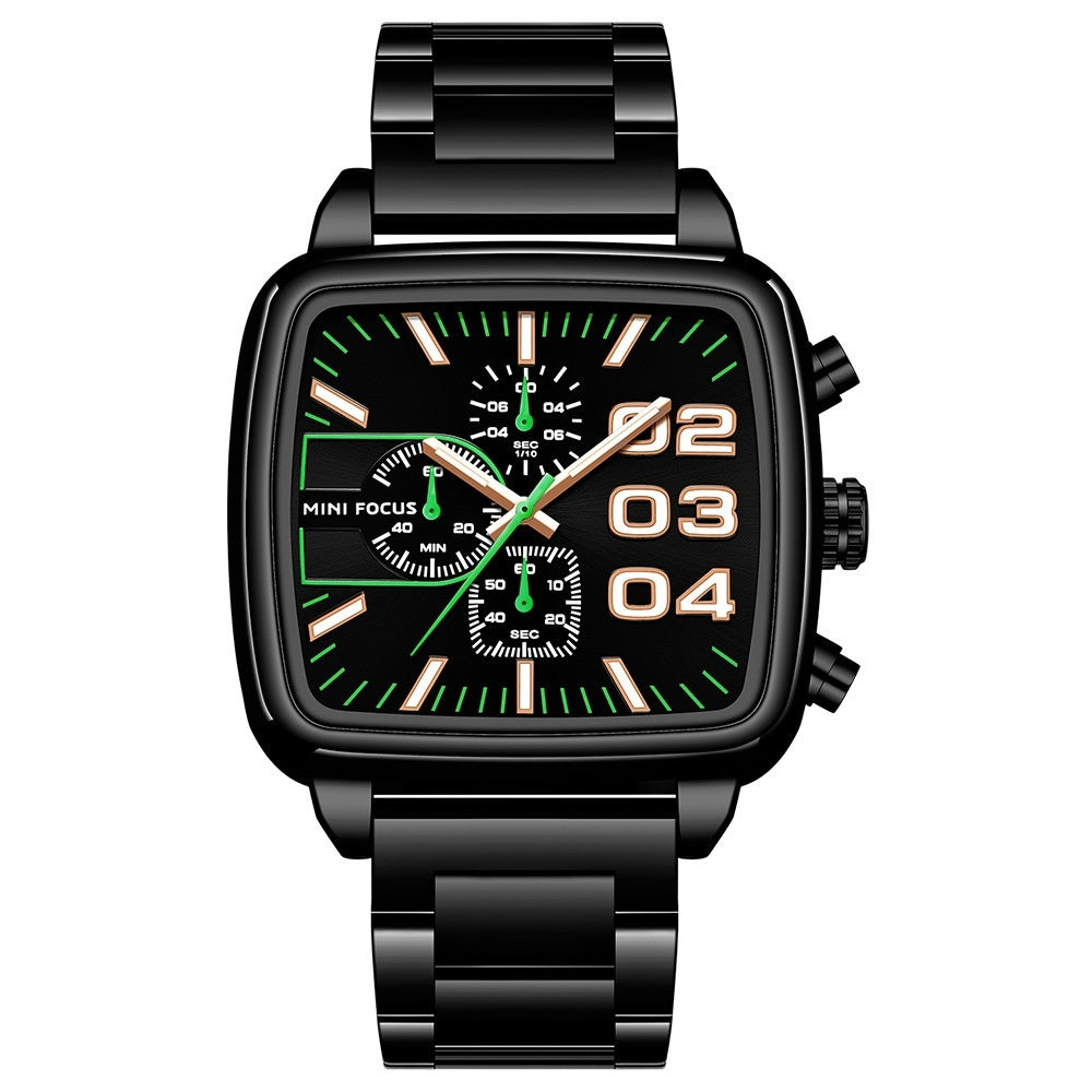 Montre Quartz multifonctionnelle homme