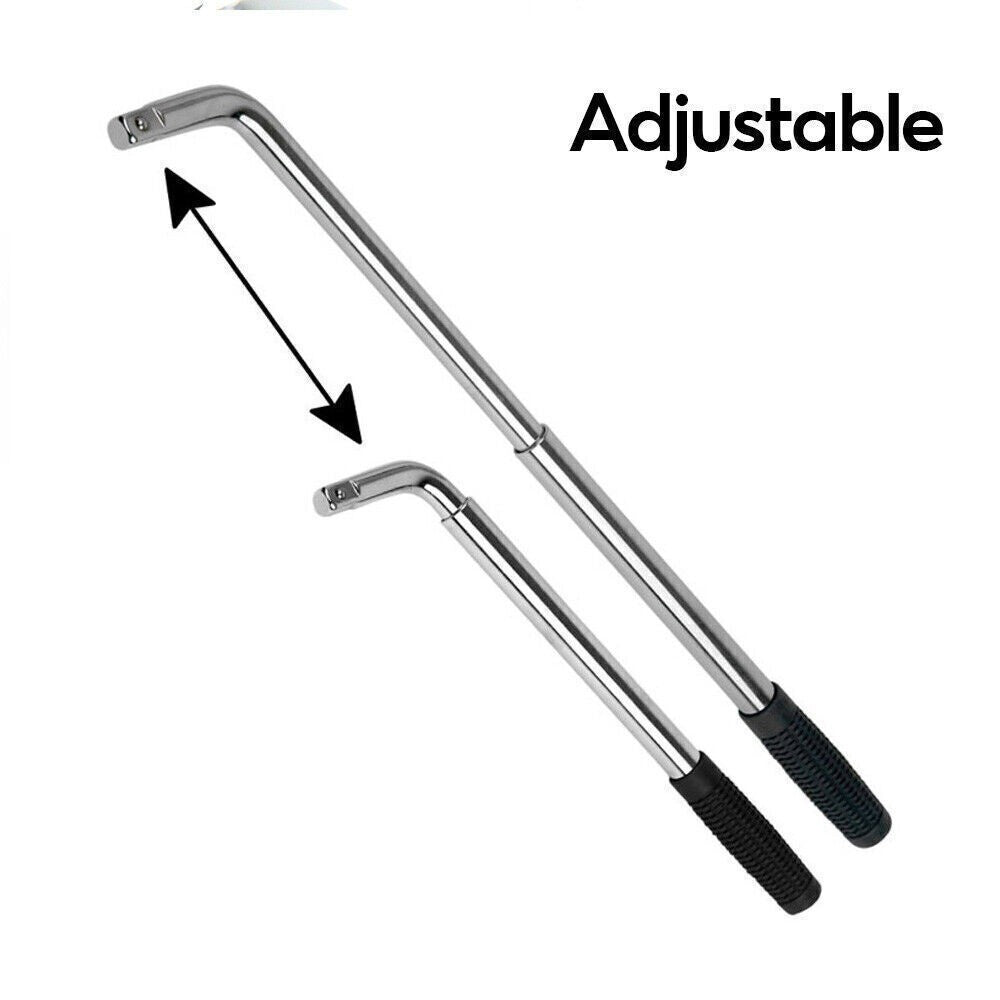 Ciseaux Jack Set 3 tonnes de voiture Auto Jack Kit avec clé à main Cran Lug Clé Royaume-Uni
