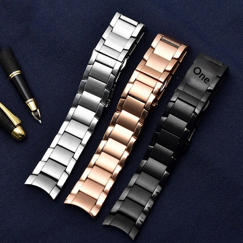 Bracelet en acier inoxydable brossé Bracelet en acier inoxydable