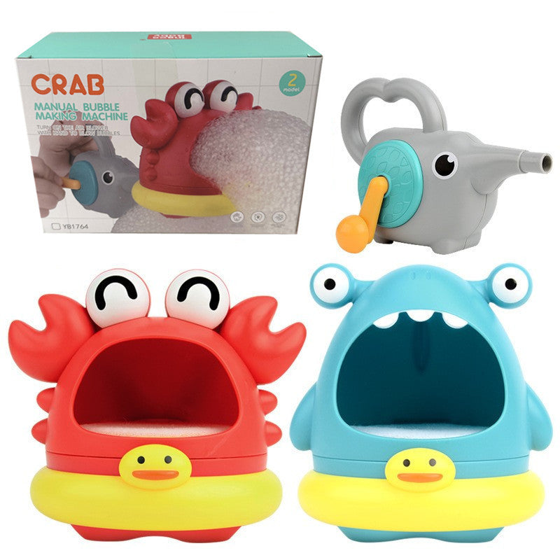 Bubble Blowing Machine Shark Salle de bain Jouets de bain