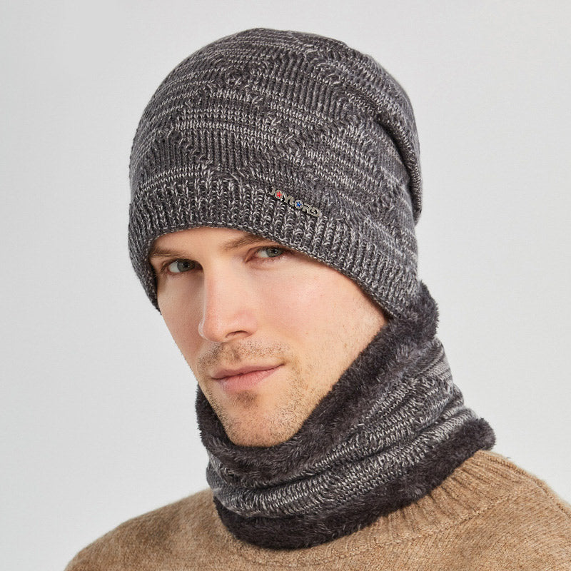 Chapeau deux-pièces Woolen avec protection de la tête et de l'oreille