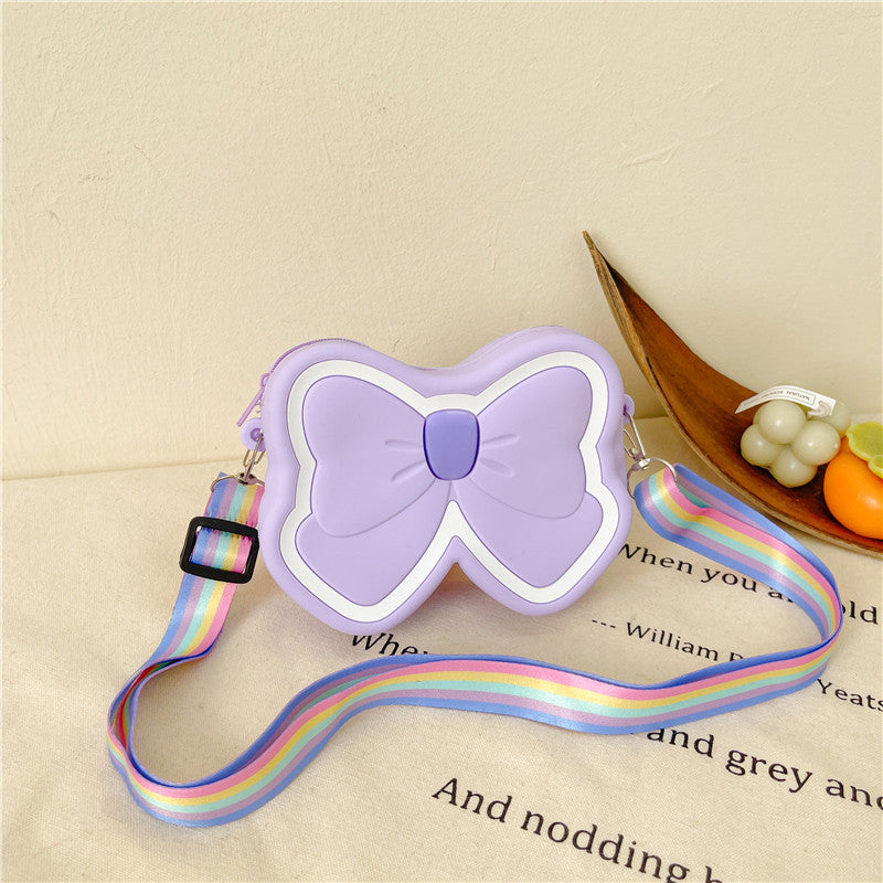 Sac à épaule en silicone mignon pour enfants