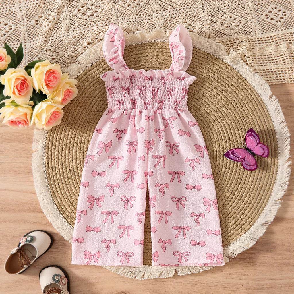 Combinaison avec Bow Detail sur les jambes et le dos