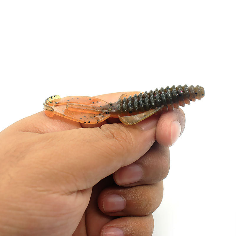 Simulation de lure appât doux 8cm Tackle de pêche