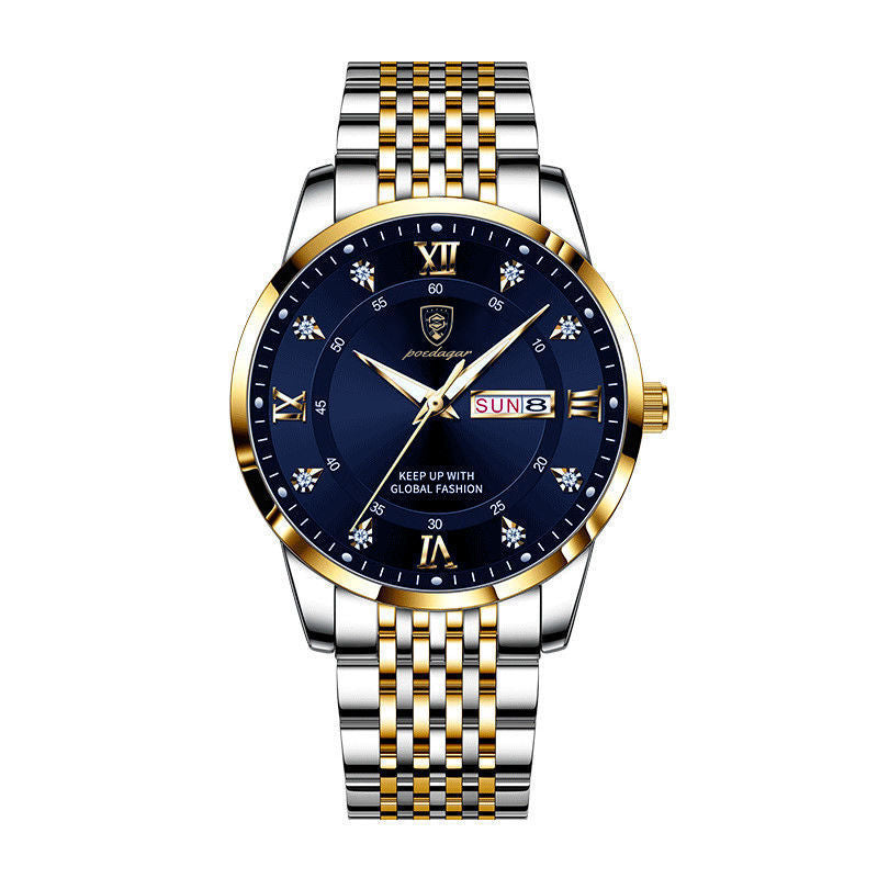 Lumineux montre homme mode coréenne