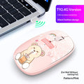 Souris de bureau sans fil avec fonctionnement silencieux
