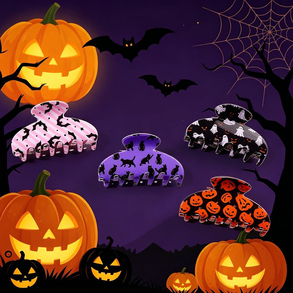 Halloween Empreinte de citrouille Cheveux Accessoire