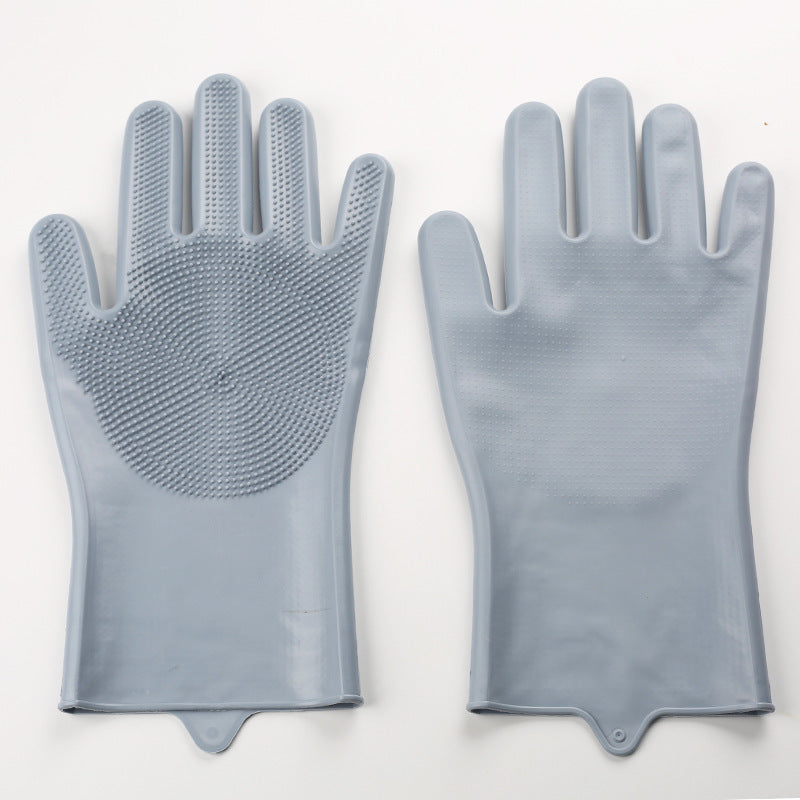 Gants de bain portatifs pour animaux domestiques anti-rayure et anti-Bite