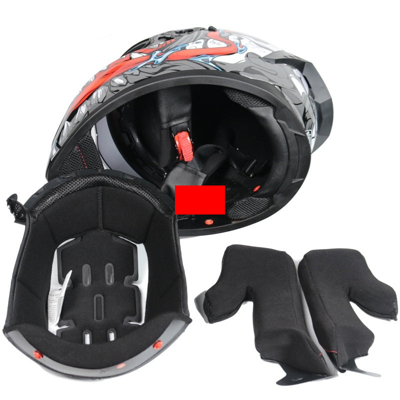 Casque de moto à double objectif pour hommes et femmes