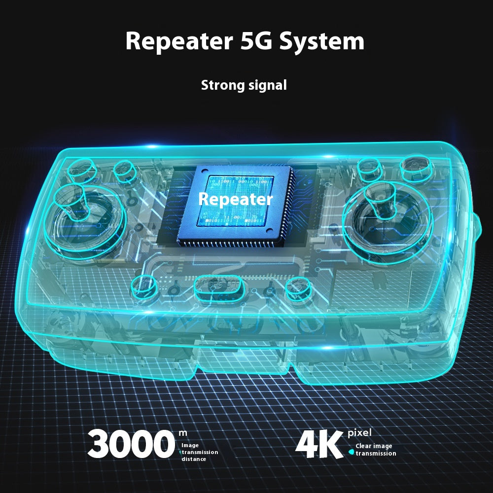 Three-axis obstacle avoidance 4K HD UAV