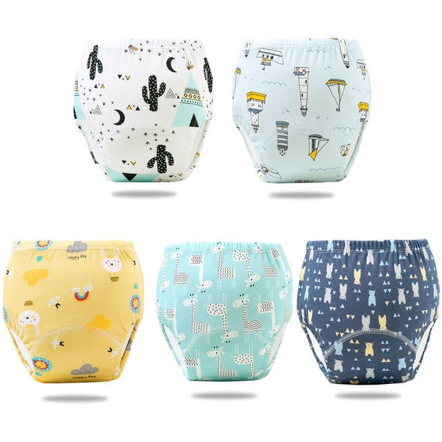 Pantalons d'entraînement de couches de bébé écologiques pour enfants réutilisables