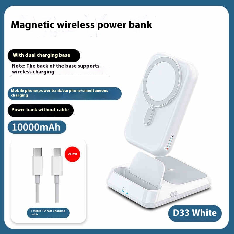 Ultra-thin compact magnetic wireless power bank