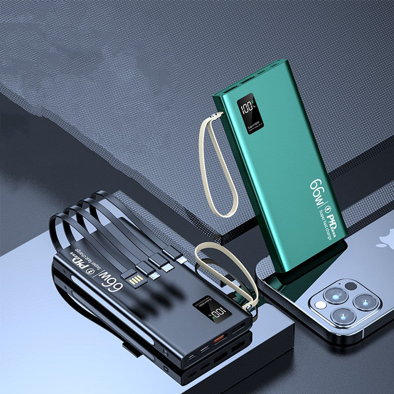 Alimentation mobile de recharge rapide de grande capacité