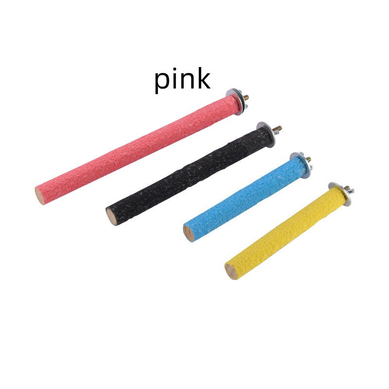Tiger Peau Xuanfeng Parroquet Couleur Frotté Stand Rod Grinding Claw Stick