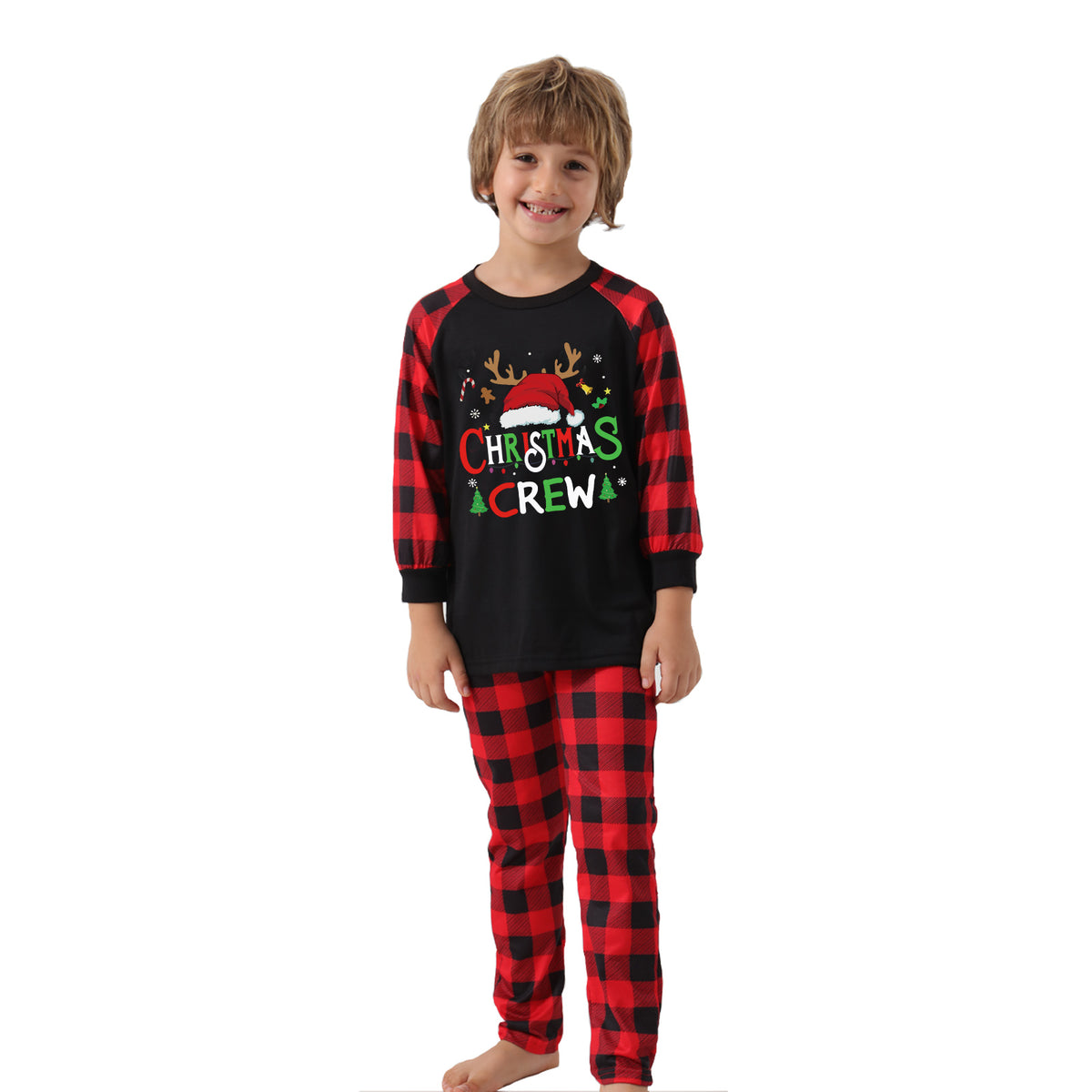 European and American Christmas Parent-child Homewear Vêtements Pajamas Suit