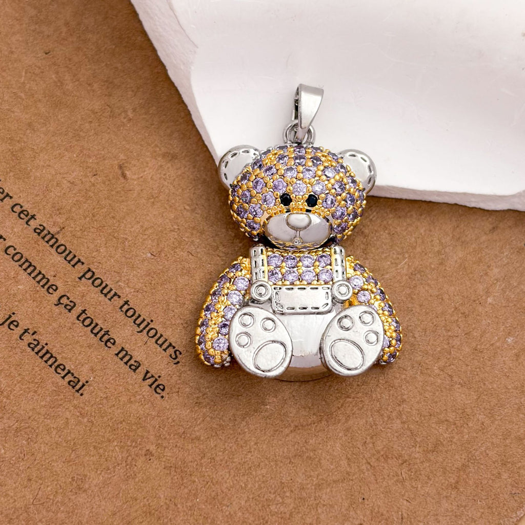Pendentif et accessoires pour bijoux pour petits ours mignons