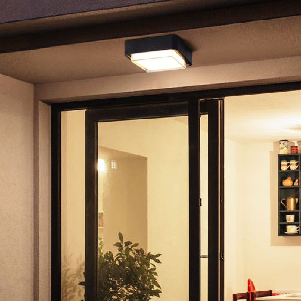 Lampe de plafond extérieure ultra-mince anti-insectes