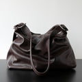 Grande capacité Épaule Vintage Versatile Relaxed style Crossbody Sac