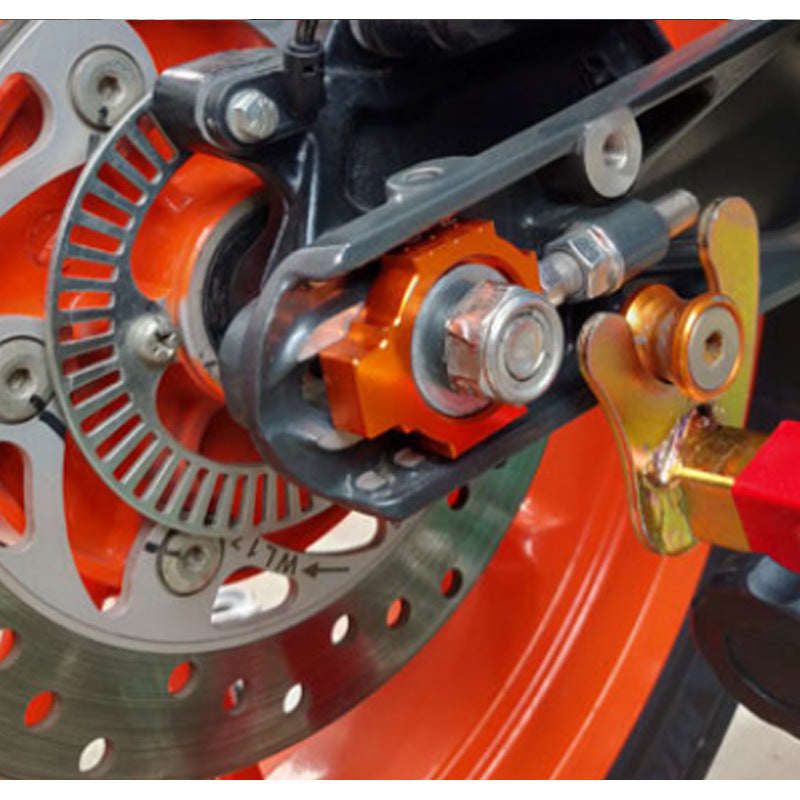 Applicable à la modification KTM de la moto Régulateur de fourche arrière Régulateur de vis