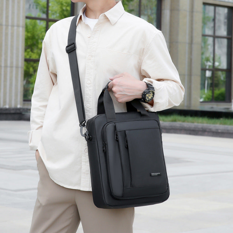 Sac à main pour homme d'affaires de grande capacité