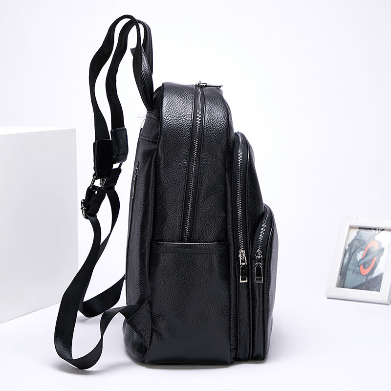 Premier calque cuir sac à dos hommes et femmes