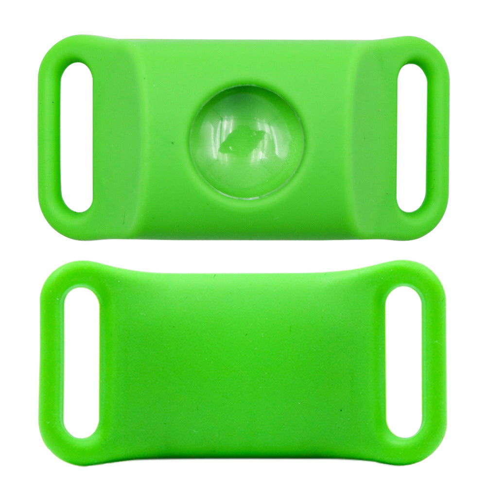 Suit de la capsule de collier de bouton d'insectifuge pour animaux de compagnie