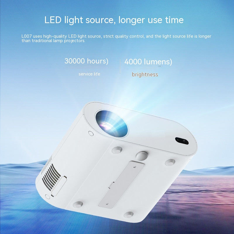 T07 Projecteur intelligent Full HD 320ANSI Lumière haute luminosité