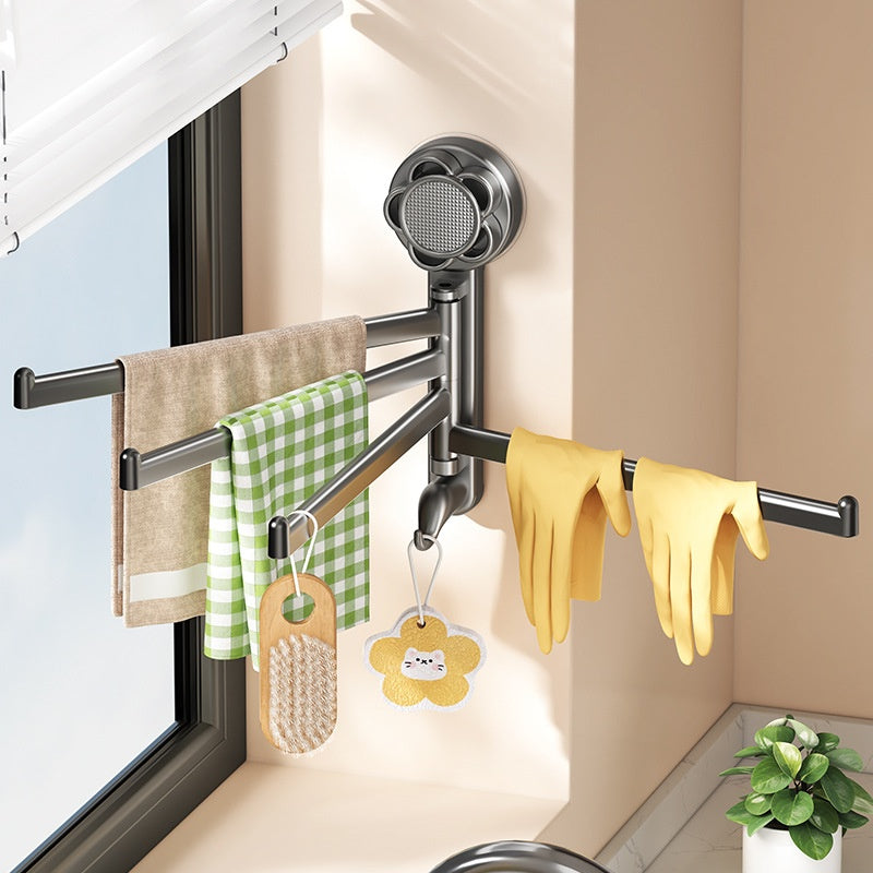 Porte-serviettes de cuisine de tasse d'aspiration