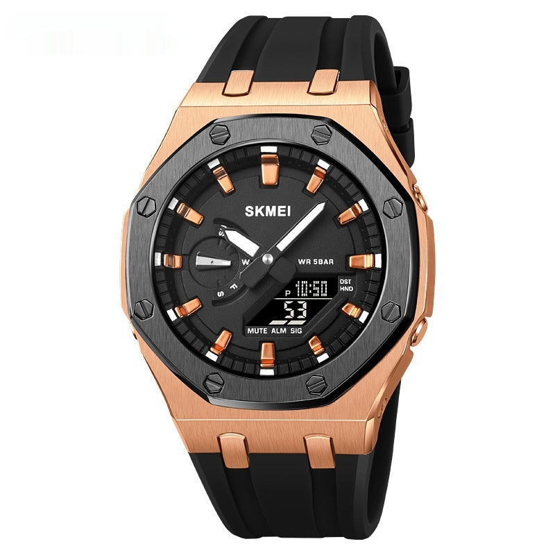 Multifonctionnel Sports Waterproof Luminous Electronic Watch