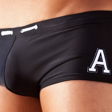 Hommes Boxer de Nylon Nage Trunks