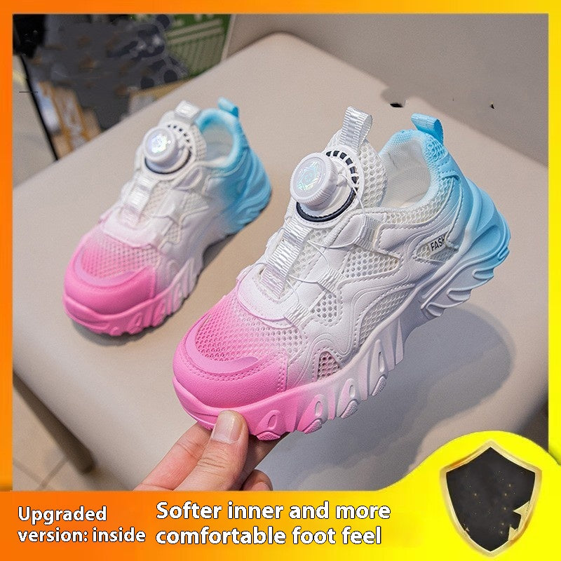 Sneaker respirant à bouton rotatif Mesh