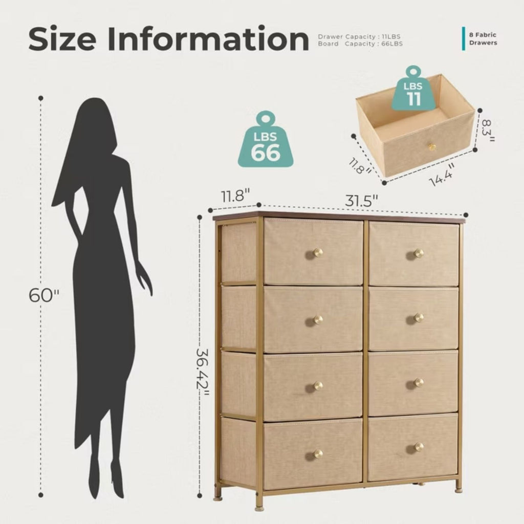Dressing en tissu pour chambre