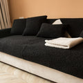 Canapé Coussin Non-dérapant épais tissu Lambswool Couvercle