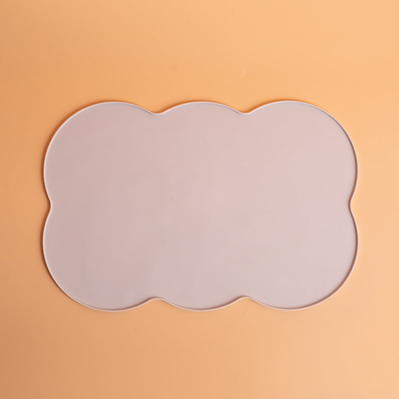 Tapis d'alimentation antidérapant pour chat et chien en silicone imperméable