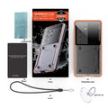 Couverture de protection transparente pour téléphone portable étanche universel de 6,9 pouces