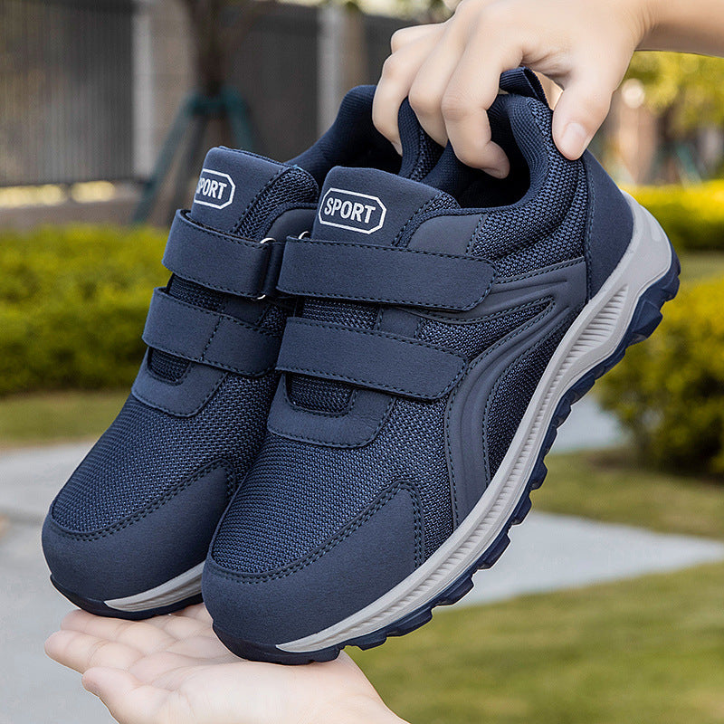 Chaussures de marche pour parents double-Velcro