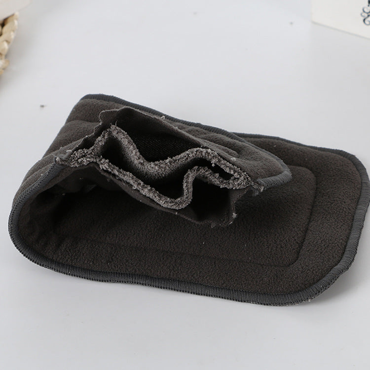 Couche lavable en fibre de charbon de bambou pour bébés et enfants