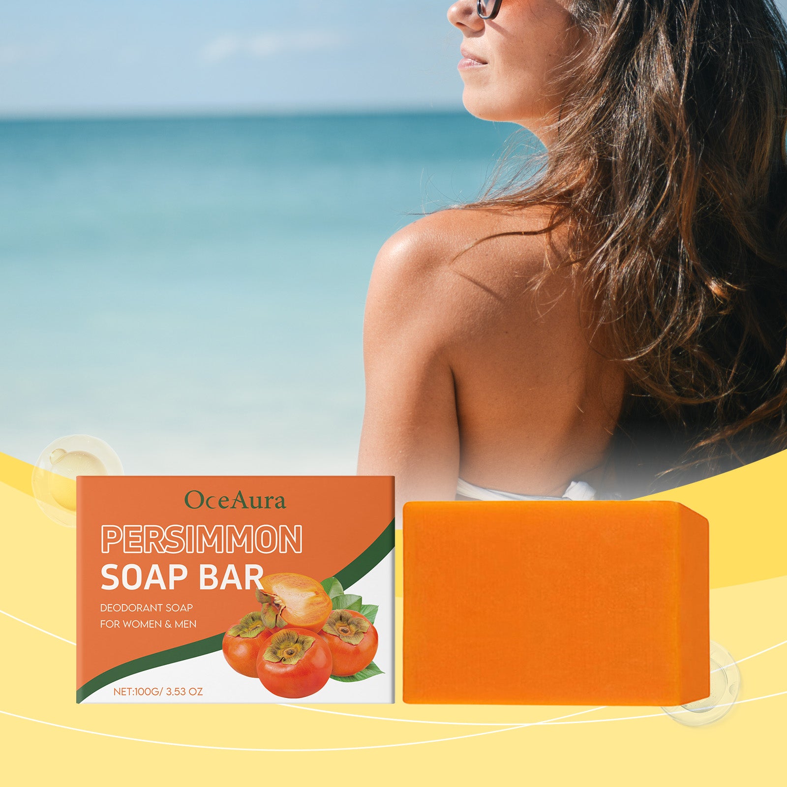 Savon de bain Persimmon 1 00g 1 Boîte
