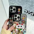 Illustration Lucky Cat Étui de téléphone résistant aux gouttes