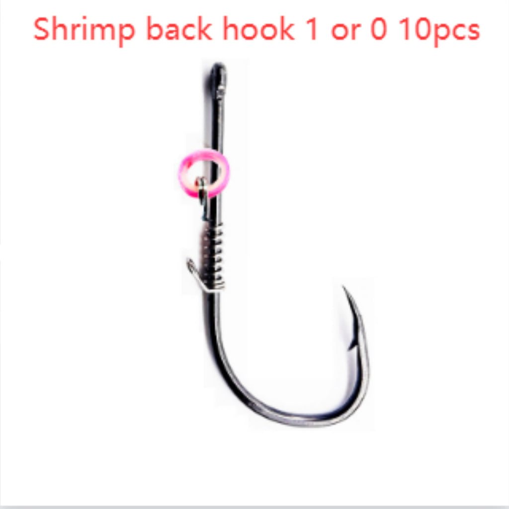 Spring Rubber Band Sea Fishing Lure pour crevettes vivantes