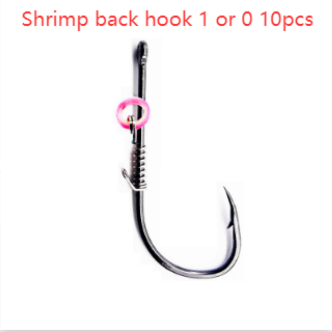 Spring Rubber Band Sea Fishing Lure pour crevettes vivantes
