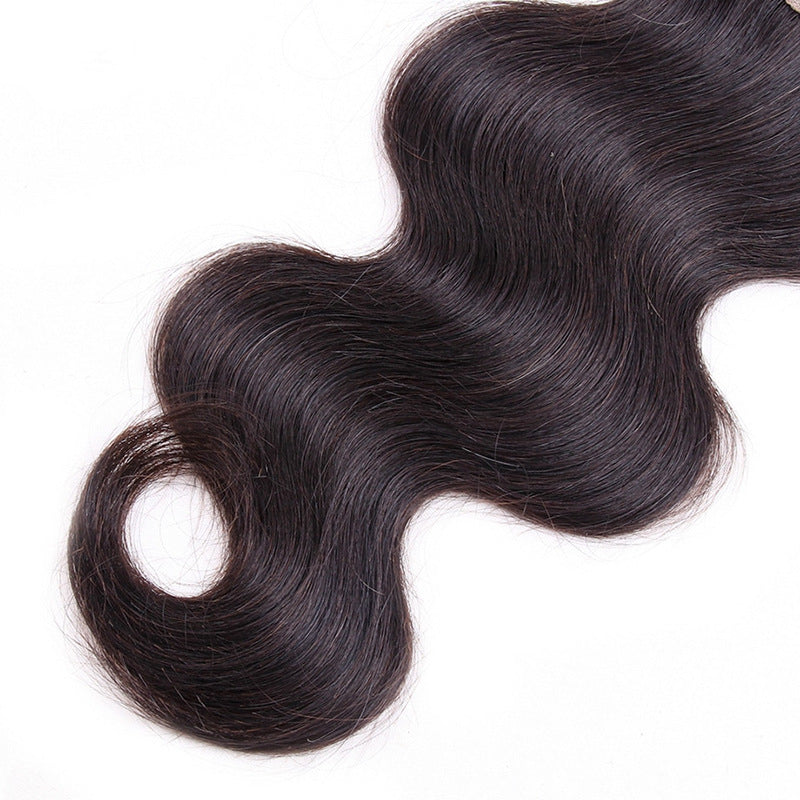 Real Hair Block Body Wave 4X4 Fermeture de dentelle