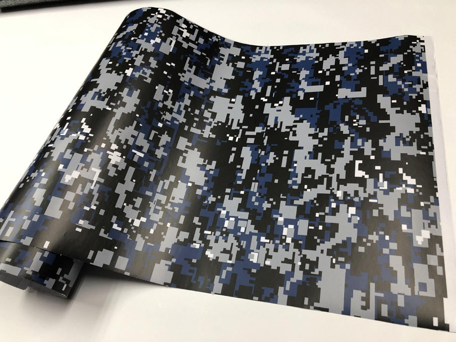 Car Corps Colorful Auto Film Camouflage Feuilles de film Stickers Graffiti Cartoon